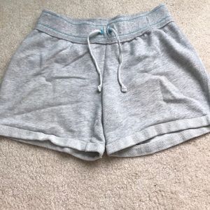 Gray lounge shorts